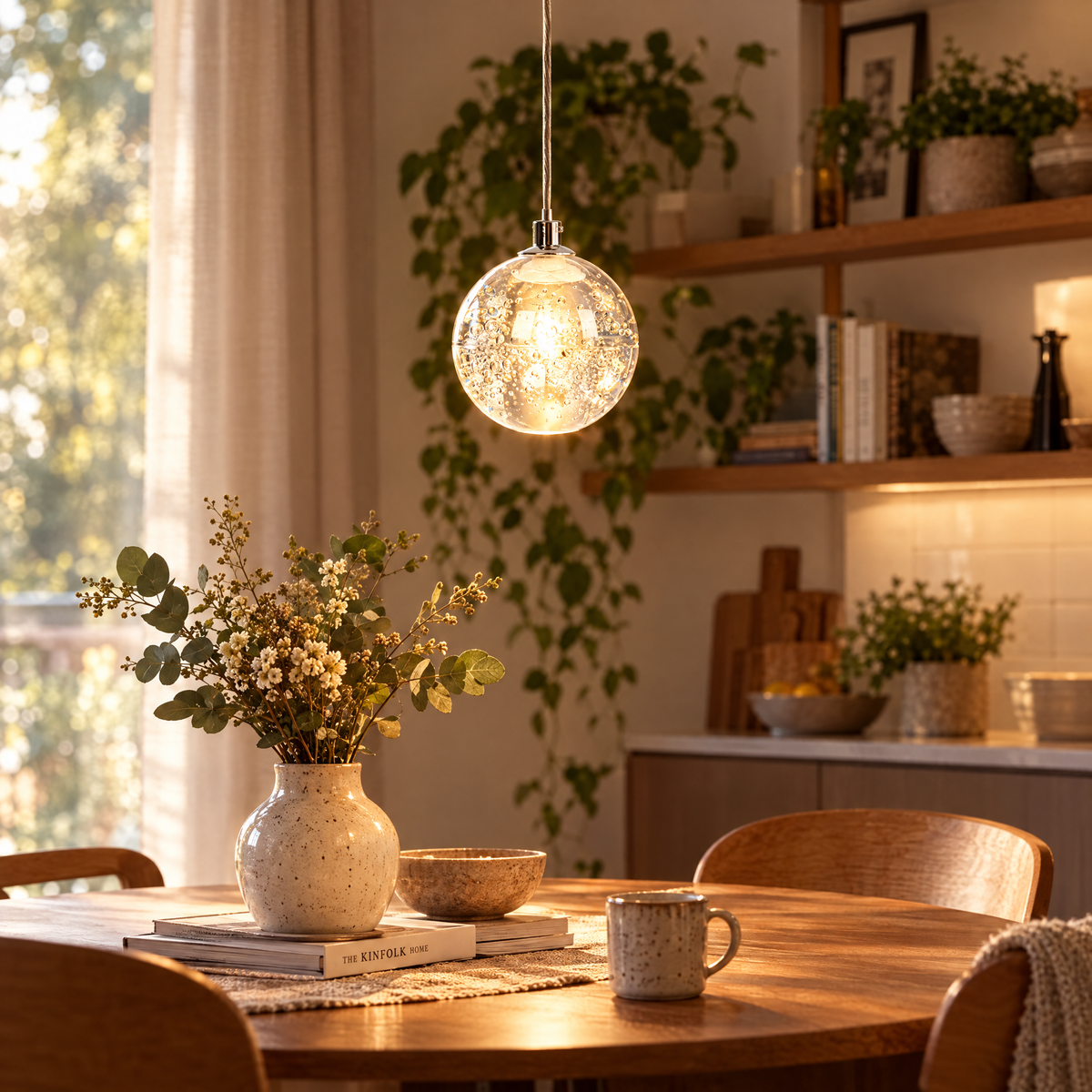 Crystal Bubbles Balls Pendant Lamp | lifestyle