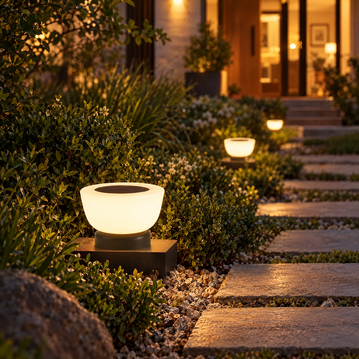 Solar Landing Path Light | lifestyle