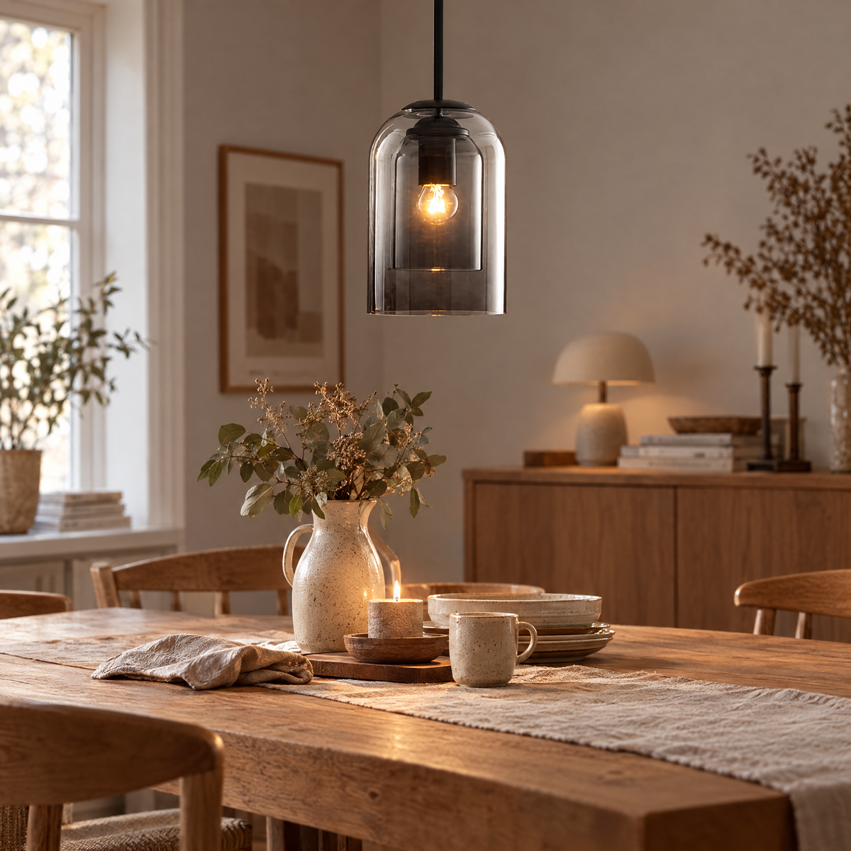 Nordic Glass Pendant Lamp | lifestyle