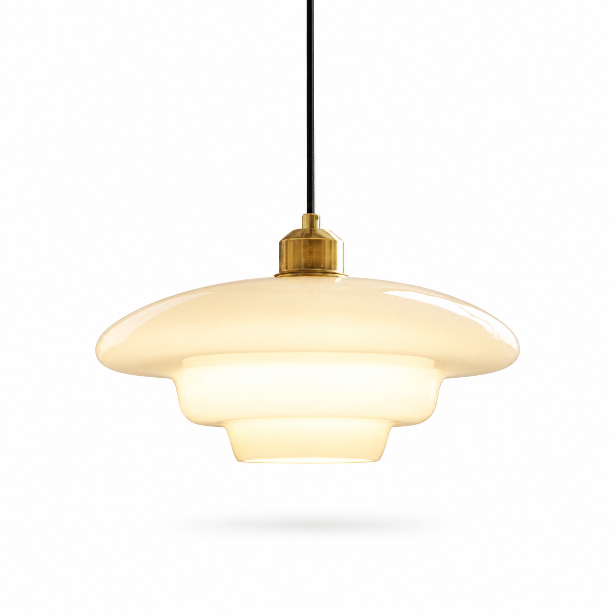 White Glass Pendant Light | g0
