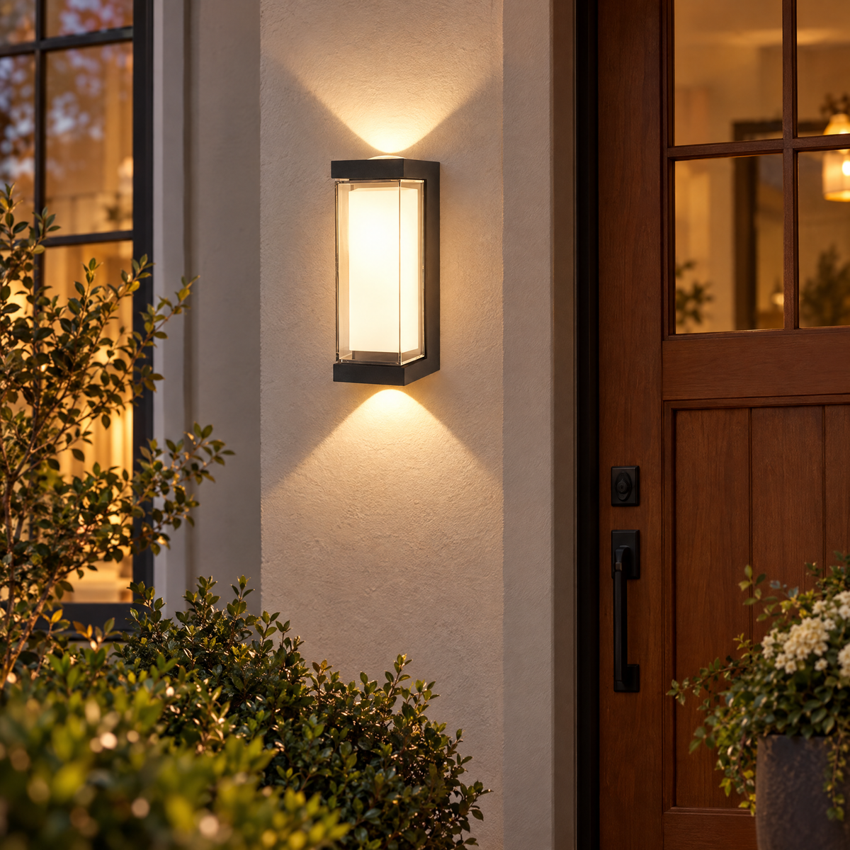 Up and Down Outdoor Sconce | lifestyle