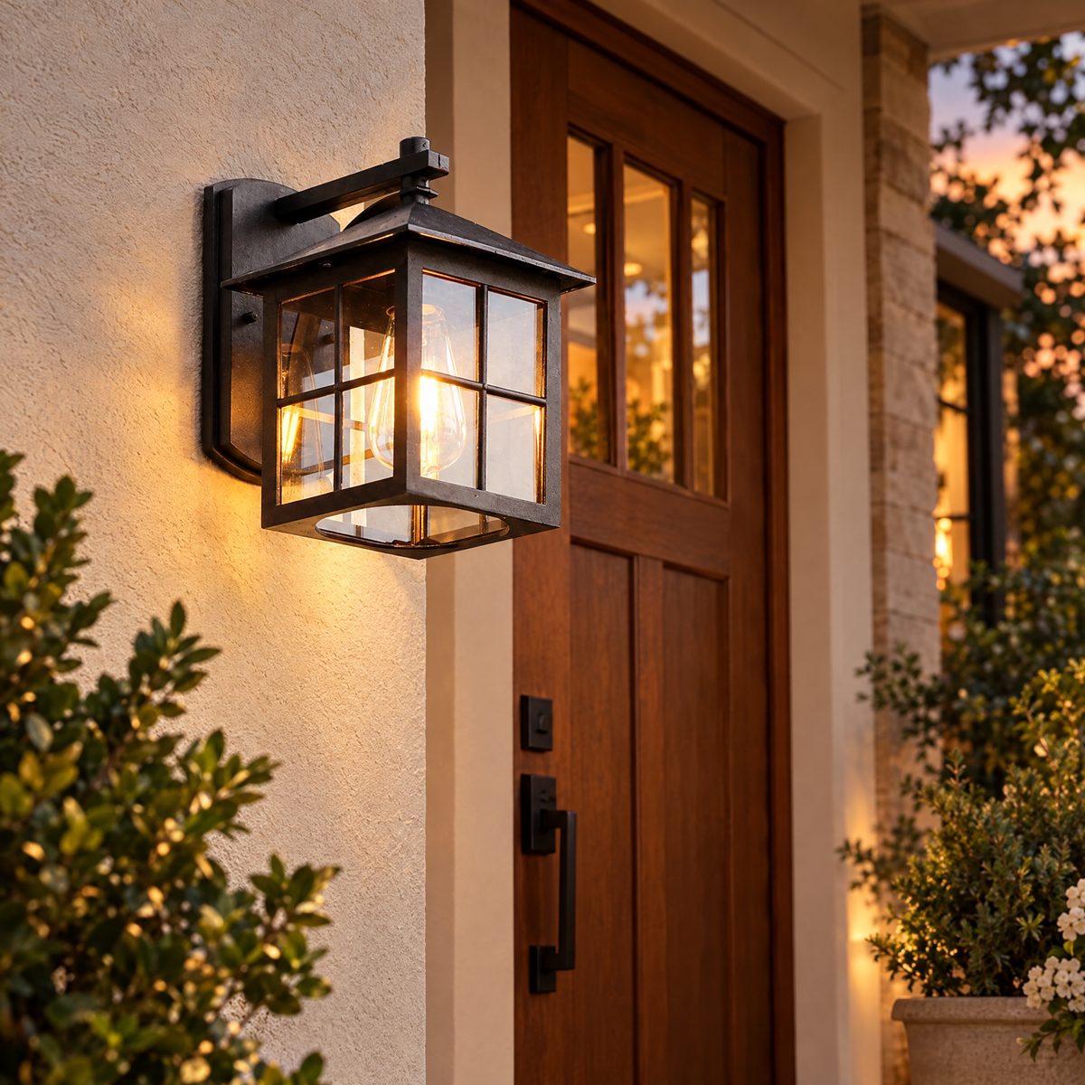 Camden Outdoor Wall Lamp | lifestyle