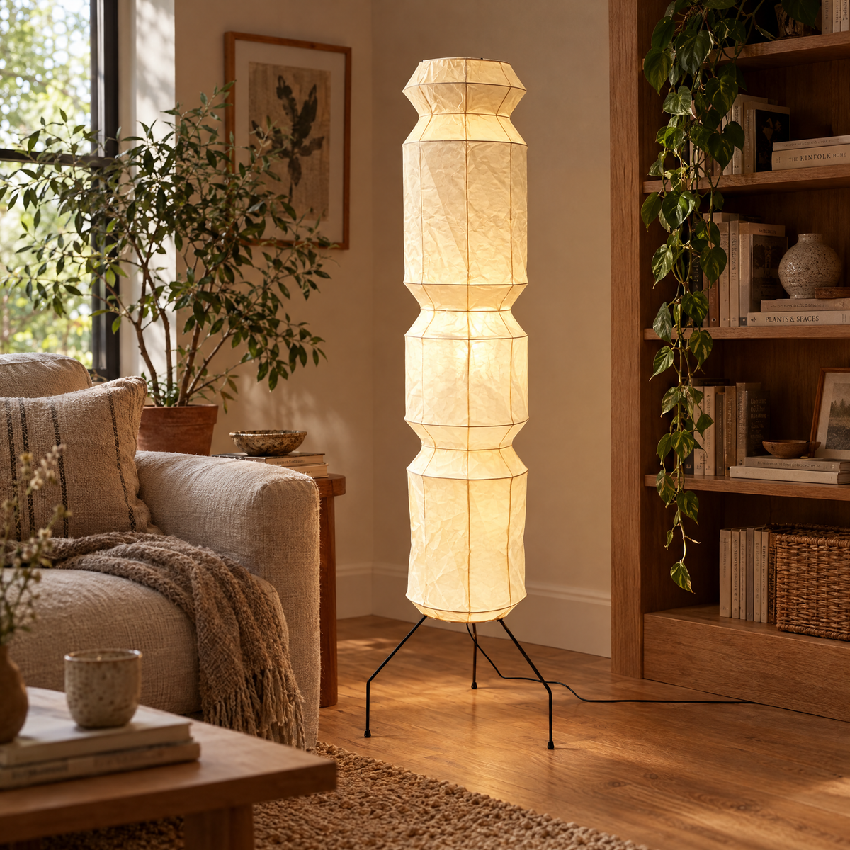 Akari UF4-L6 Floor Lamp | lifestyle
