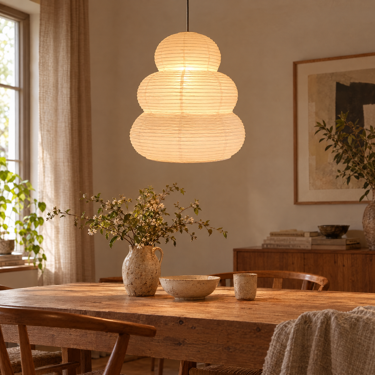Akari 24N Pendant Light | lifestyle