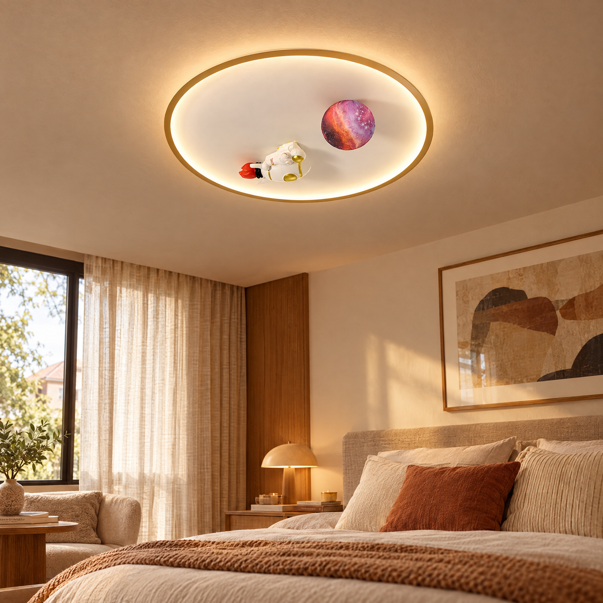 Astronaut Ceiling Light | lifestyle
