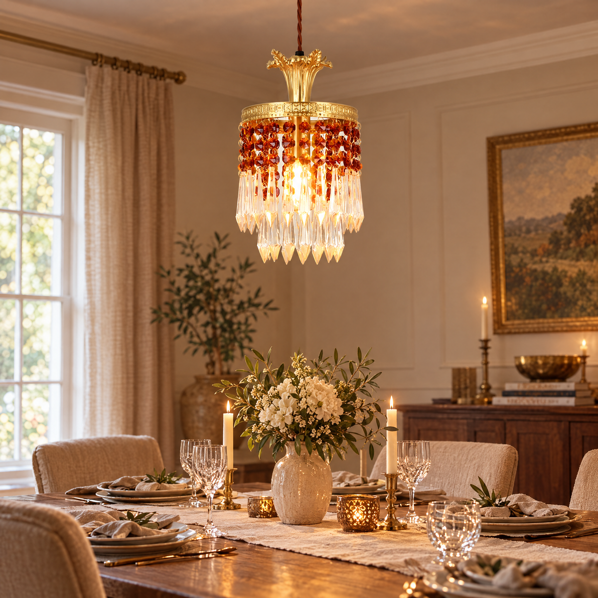 Aurora Luxe Pendant Light | lifestyle