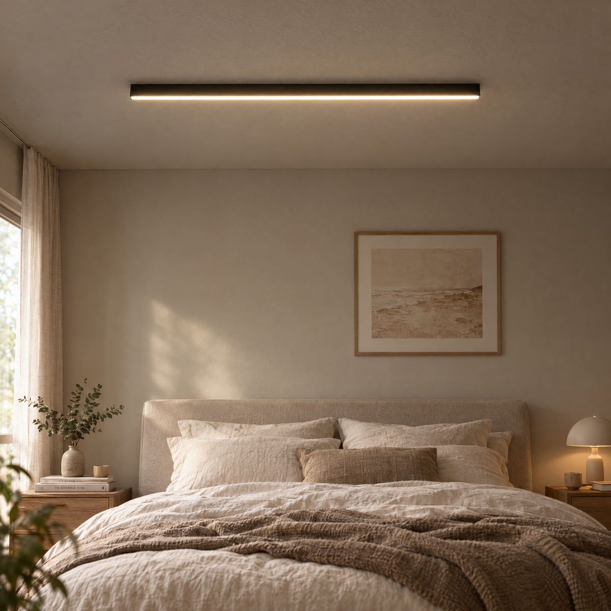 Minimalist LED Ceiling Light with Scandinavian Design | lifestyle