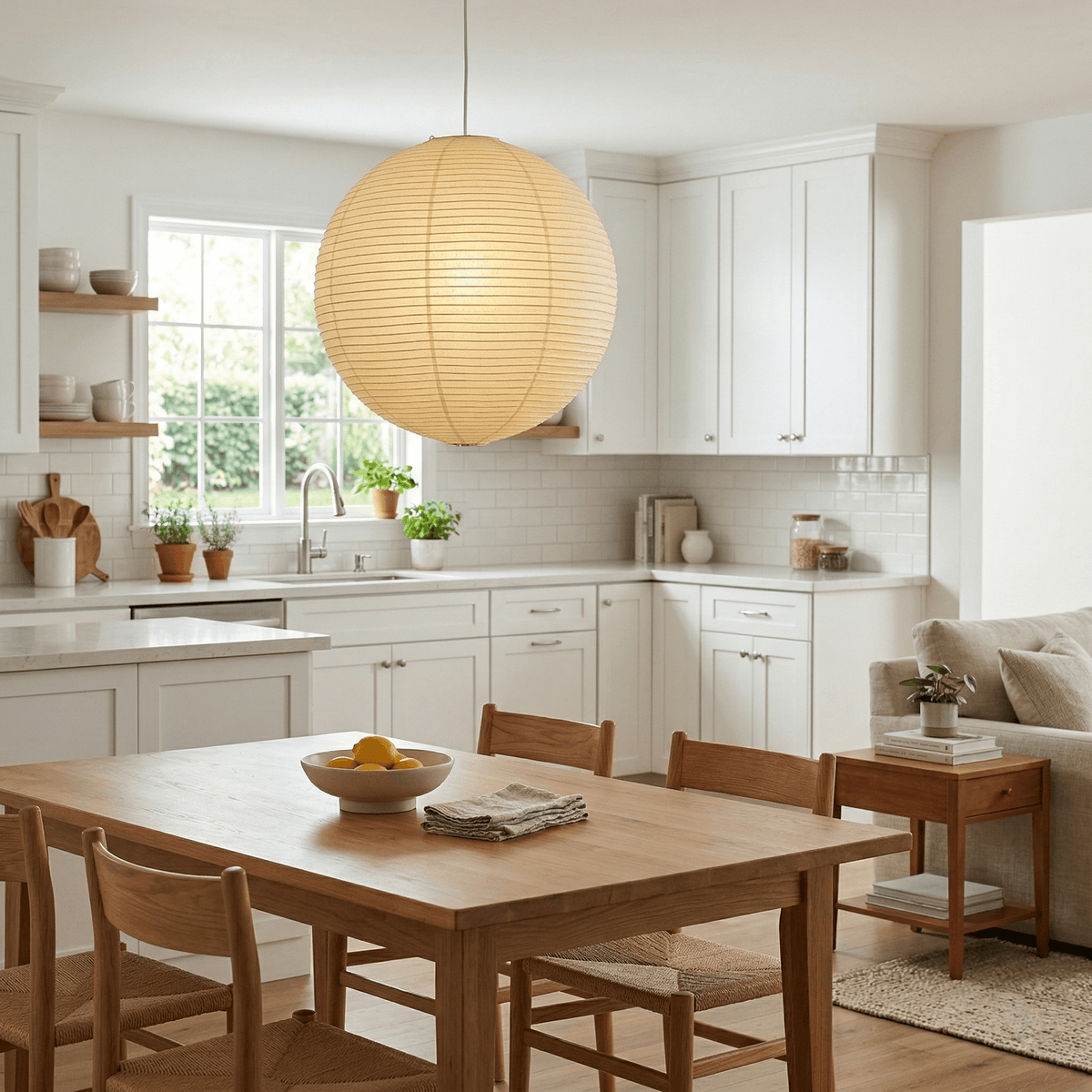 Akari Spherical Pendant Light
