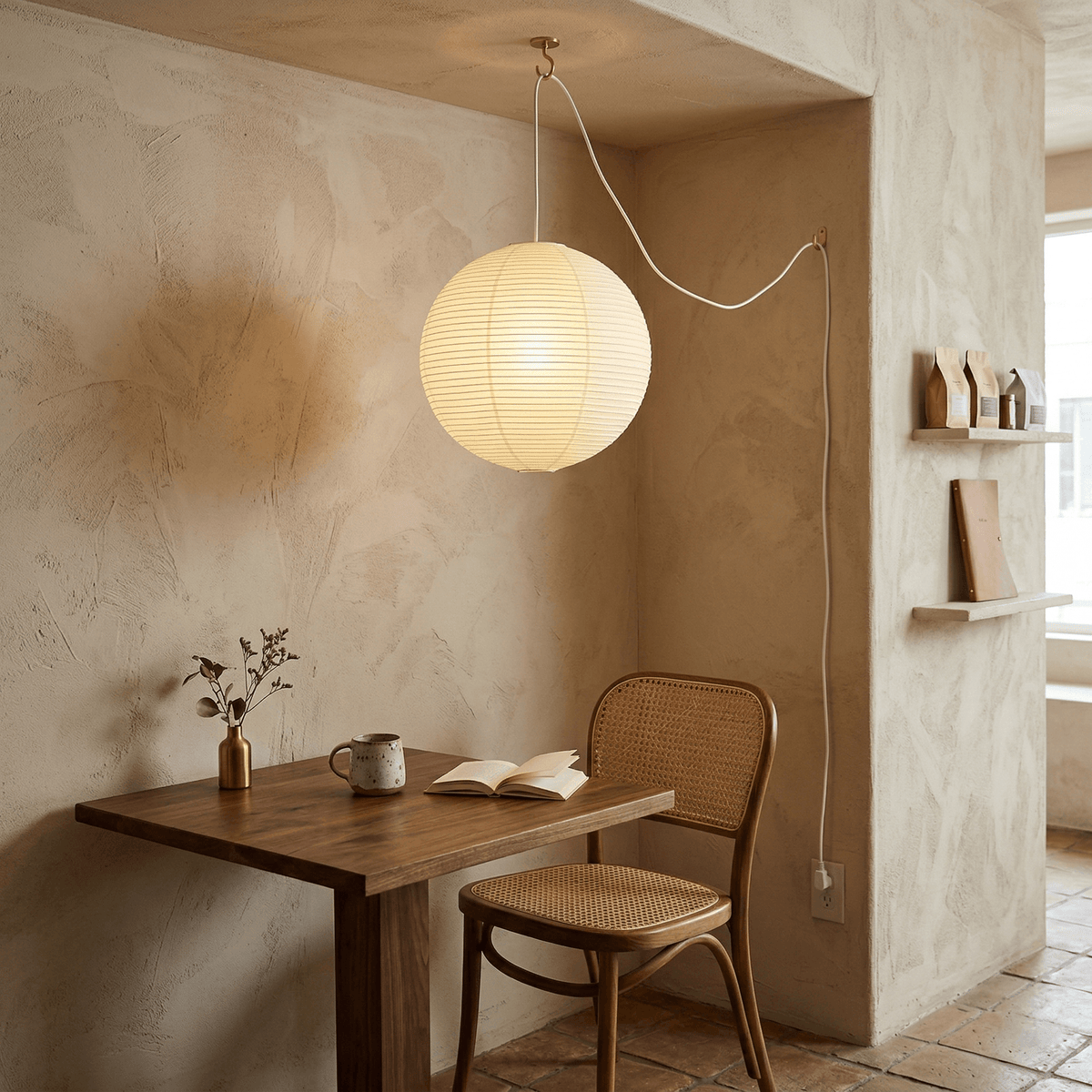 Akari Spherical Pendant Light